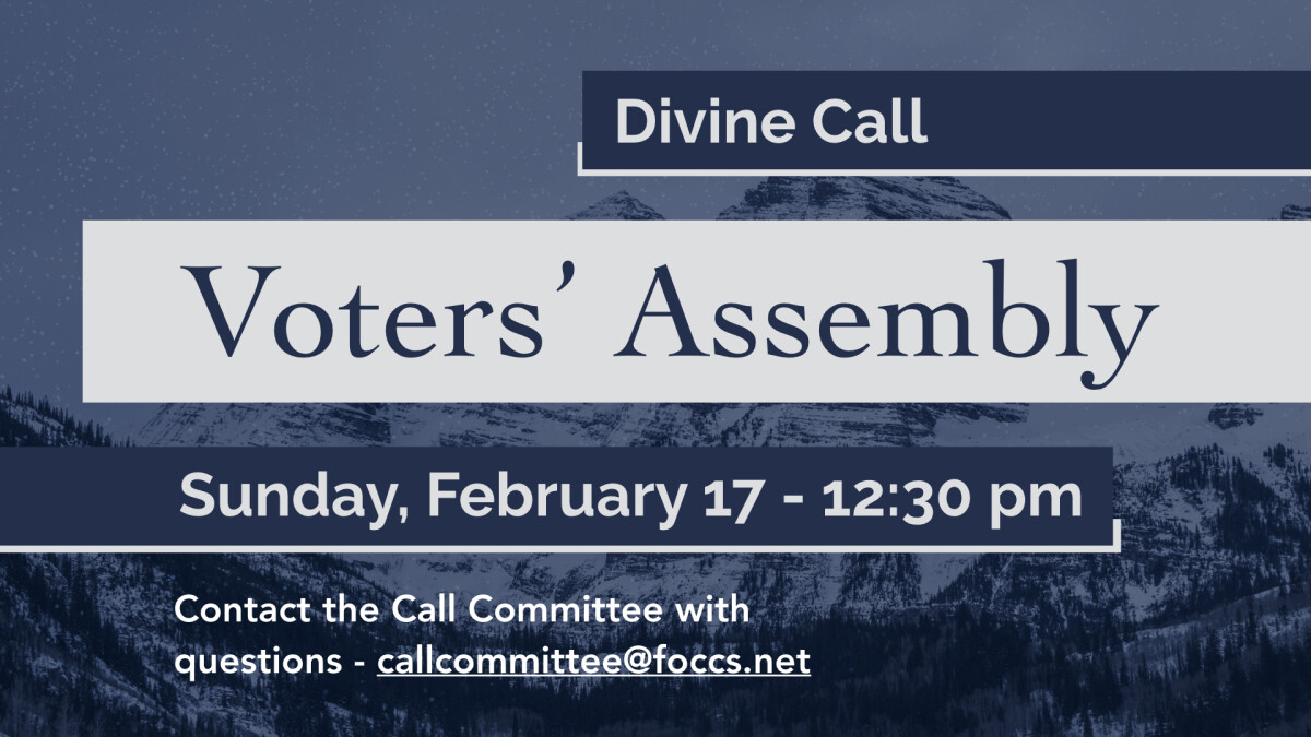 Divine Call Voters' Assembly