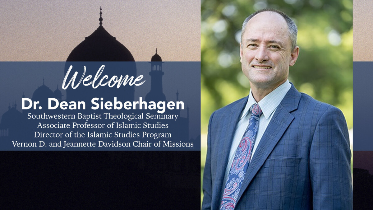 Dr. Dean Sieberhagen's Lecture: "A Christian Response to Islam"