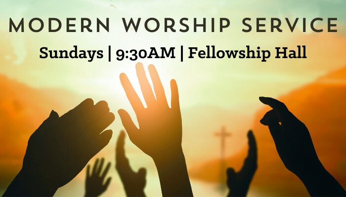 9:30 AM Modern Worship Service