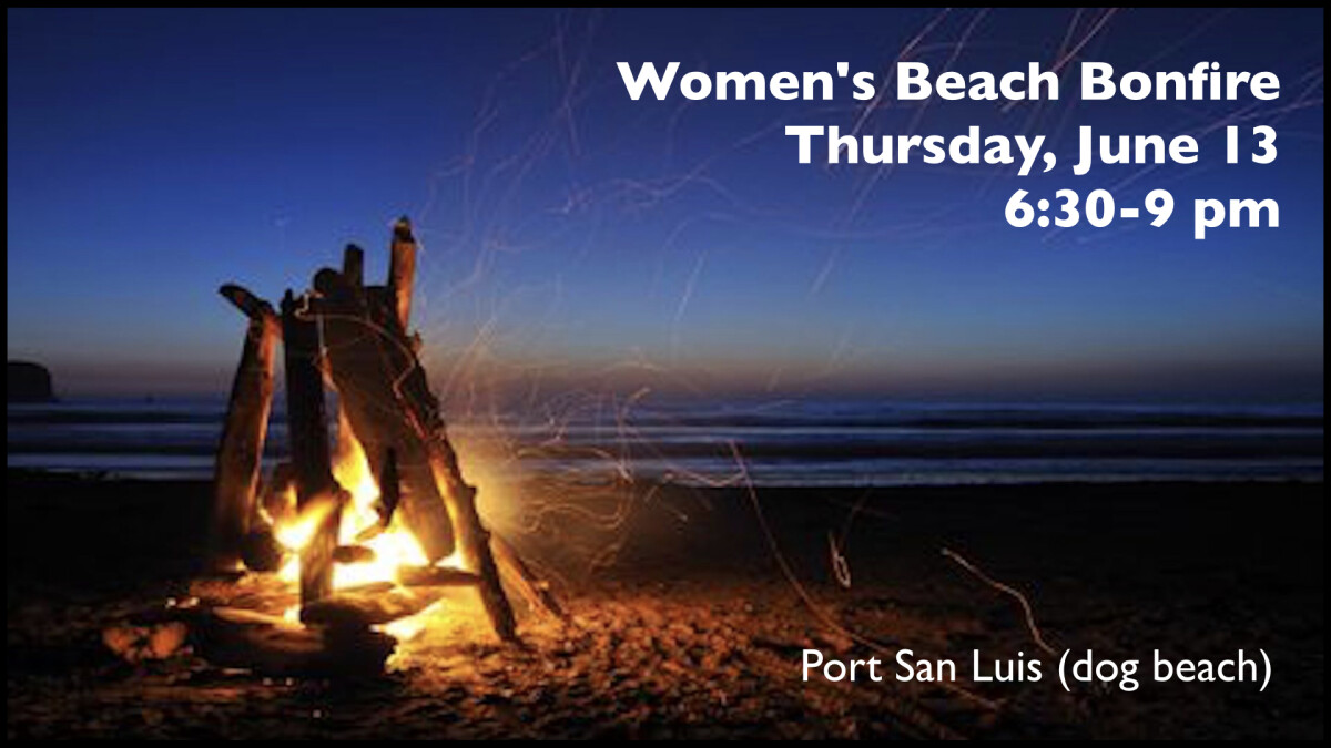 Women's Beach Bonfire Night