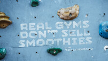 Real Gyms Don't Sell Smoothies