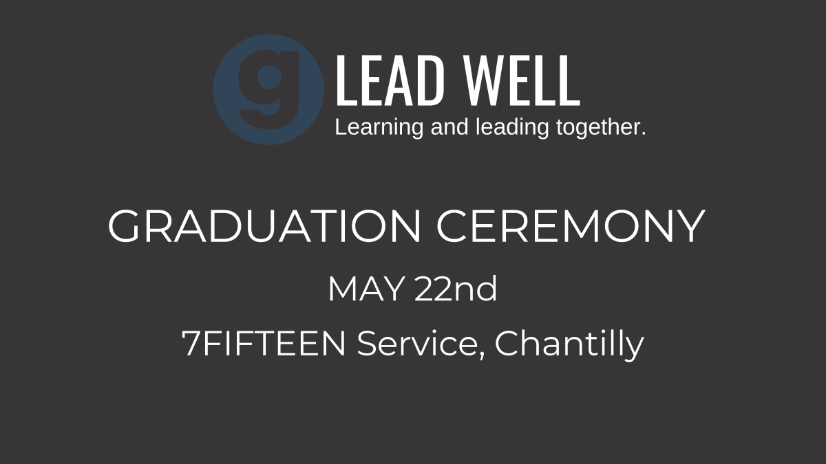 Lead Well Graduation