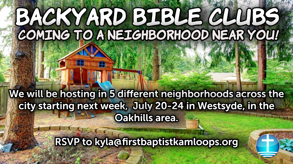 Kamloops Backyard Bible Club