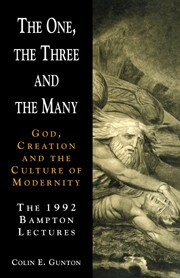 book cover: the one, the three and the many - the one, the three and the...
