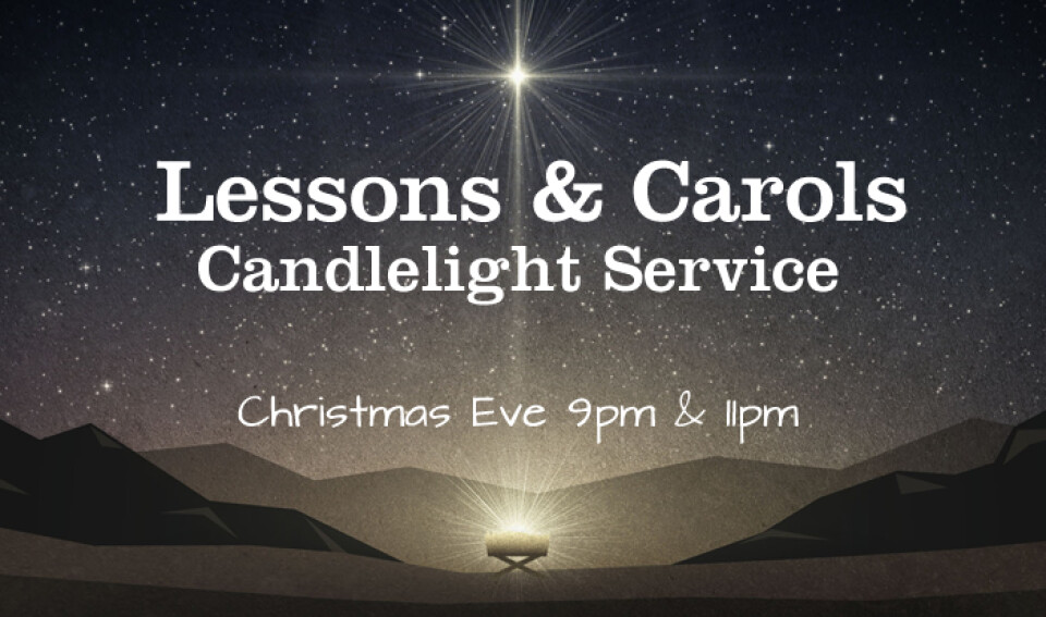 Christmas Eve Candlelight Service (11pm)