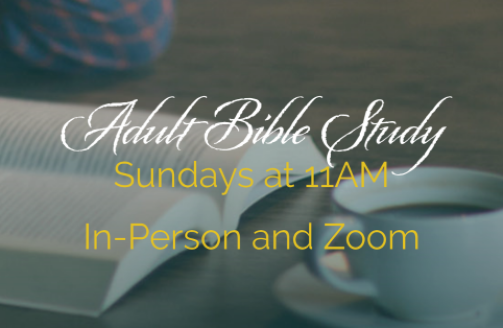 11AM Sunday Bible Study