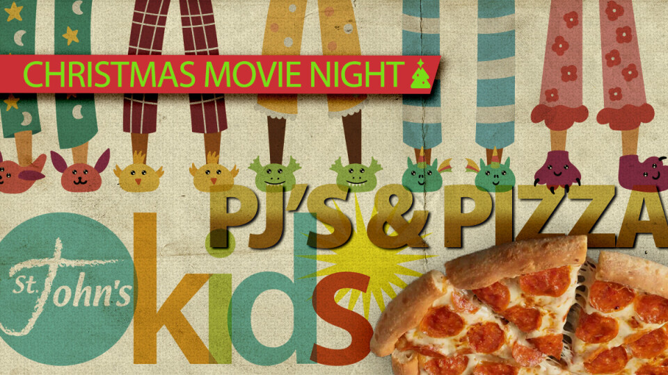 PJs and Pizza Christmas Movie Night