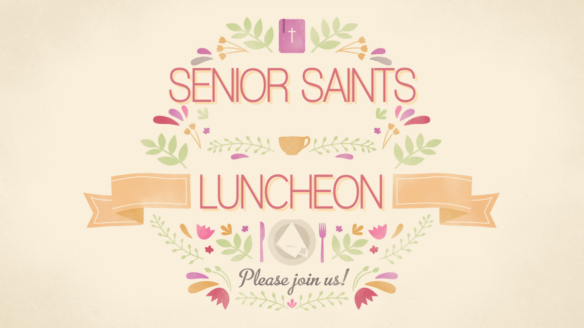 Senior Saints Luncheon