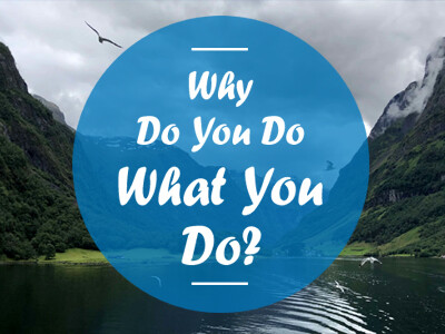 Why Do You Do What You Do?