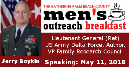 Meet Lt. General Boykin - Outreach Breakfast Preview (Spring 2018)