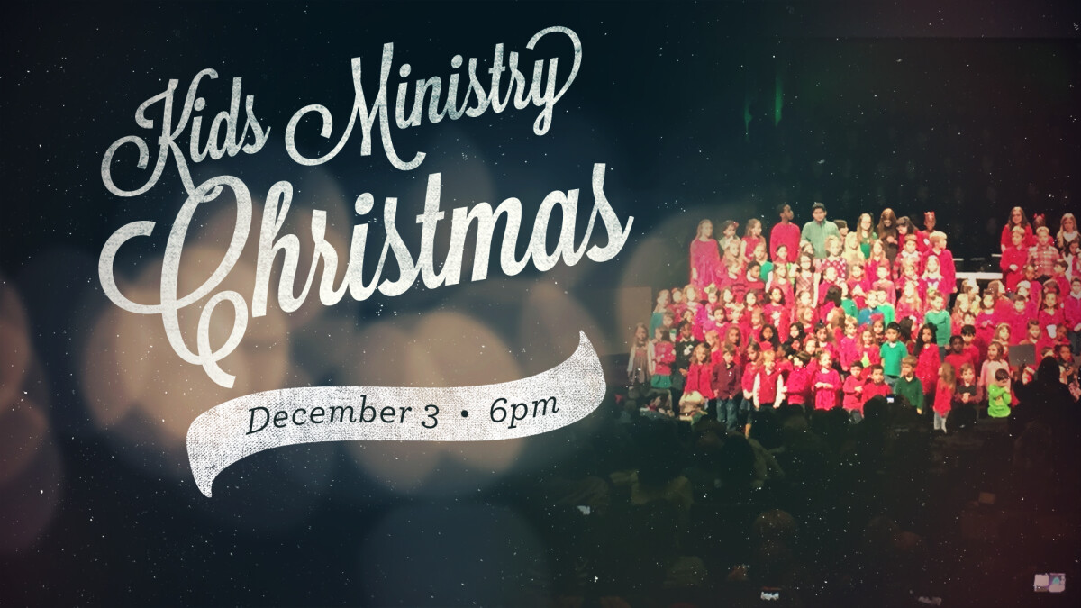 Kids Ministry Christmas