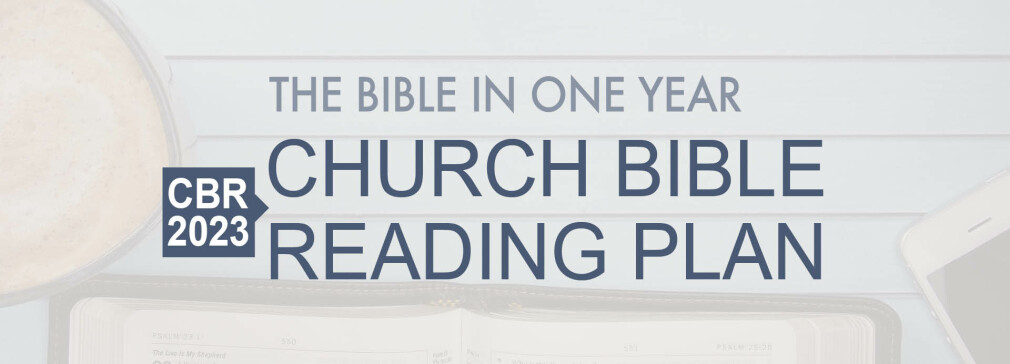 2023 Church Bible Reading Plan
