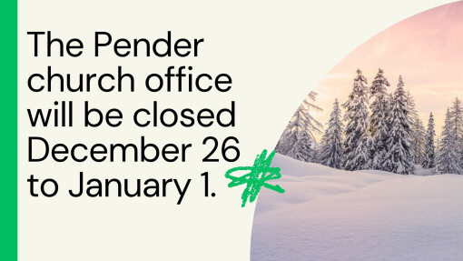 This Week at Pender December 21, 2023
