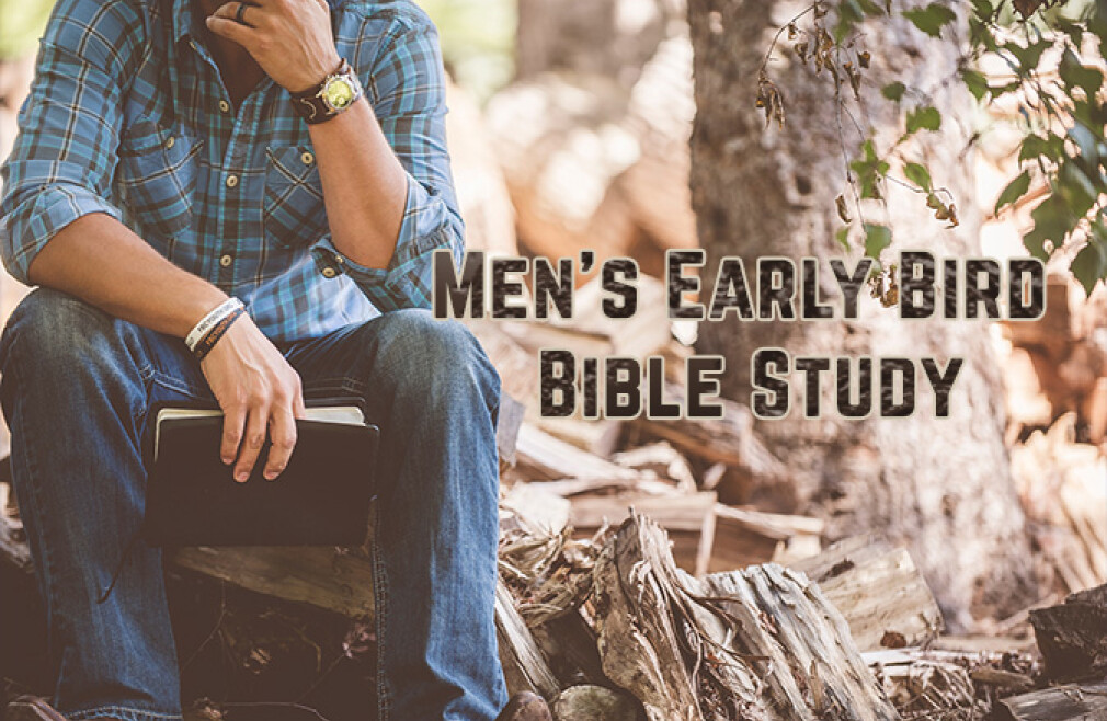 CANCELLED-Men's Early Bird Bible Study