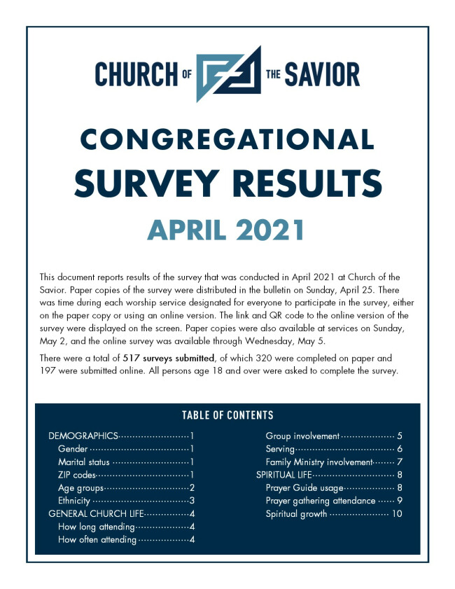 Survey Results Report
