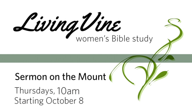 10am Living Vine Women's Bible Study
