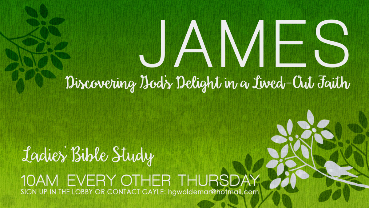 Ladies Bible Study AM (James)
