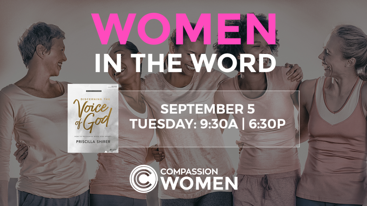Women in the Word 6:30 pm