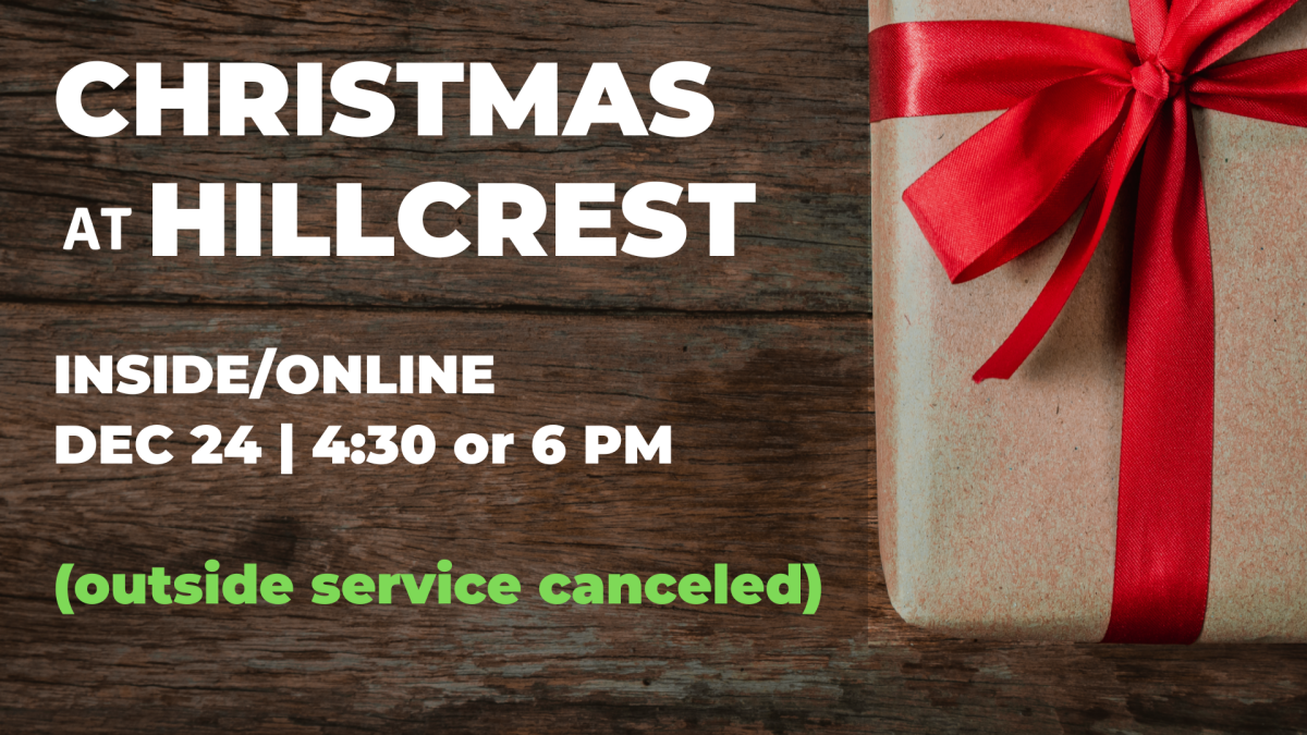 Christmas Eve Services-December 24 at 6 PM