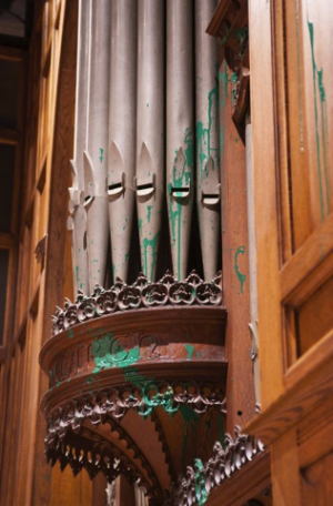 national cathedral green paint