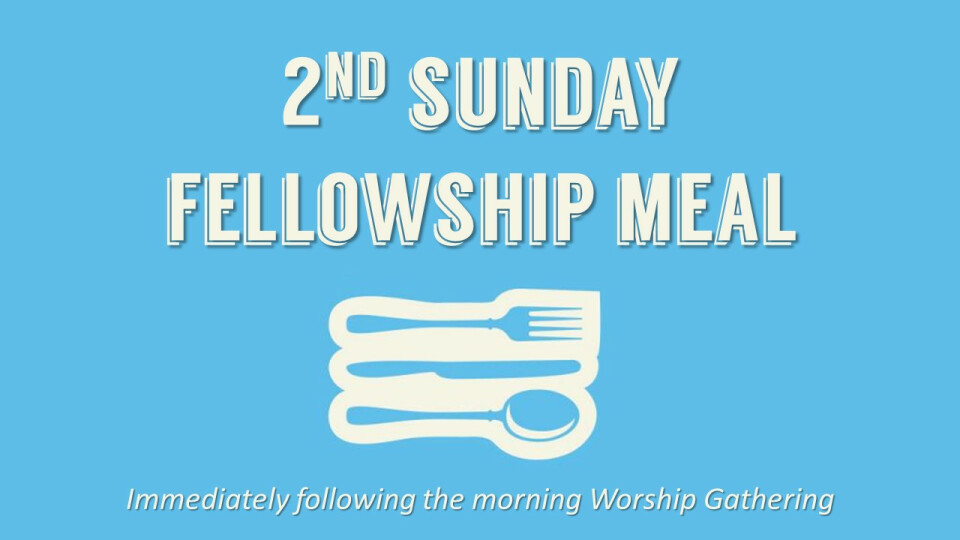 2nd Sunday Fellowship 