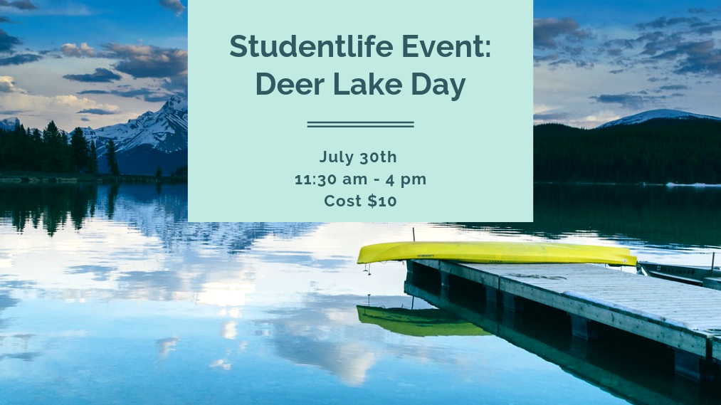 Studentlife Deer Lake Day