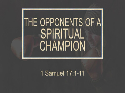 Opponents of A Spiritual Champion
