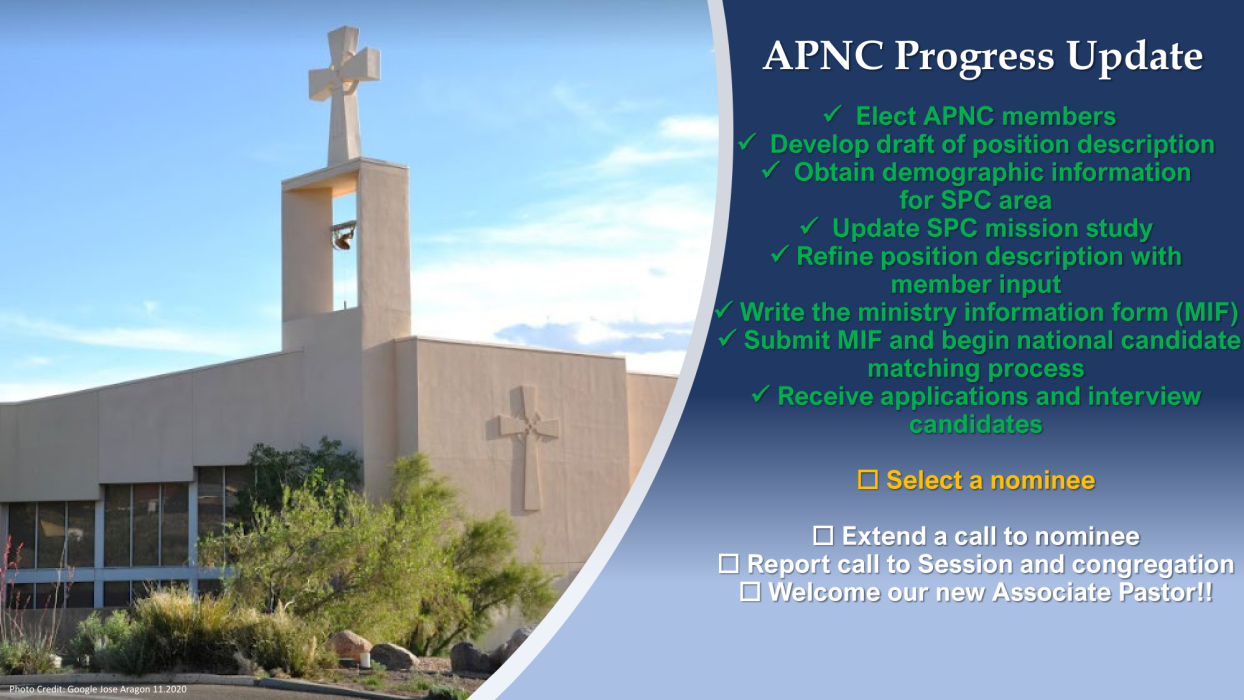 2022 JAN APNC Progress Slide
