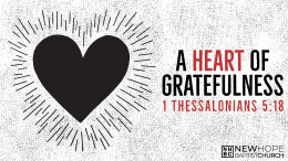 A Heart of Gratefulness \ October 30, 2022