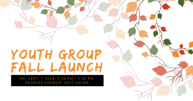 Youth Group Fall Launch