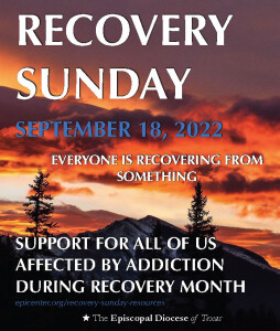 recovery sunday 2022poster