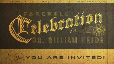 Dr. Bill Heide Celebration Sunday