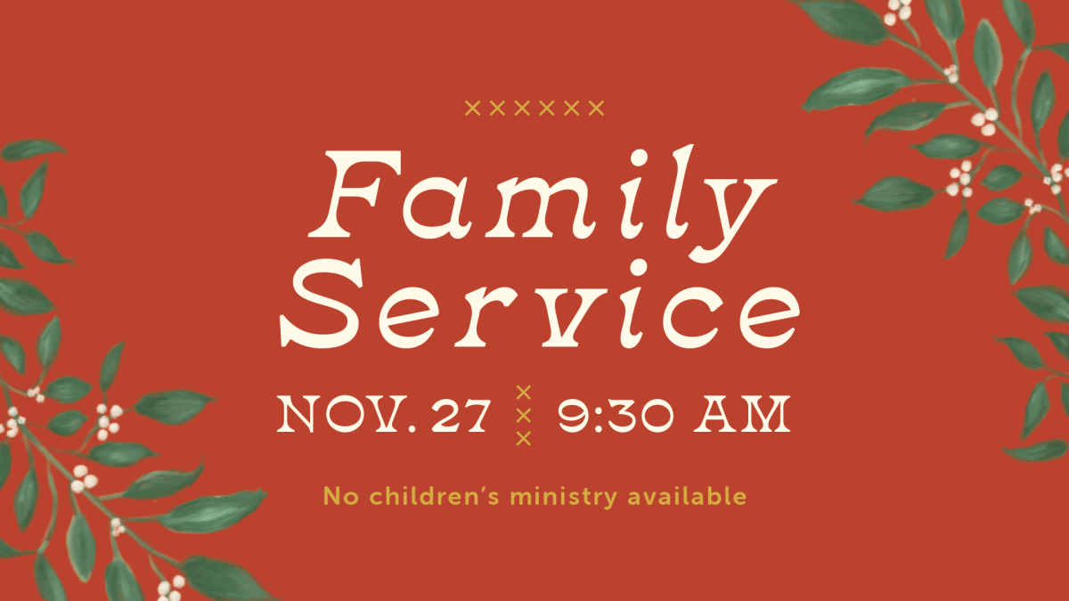 Thanksgiving Family Service