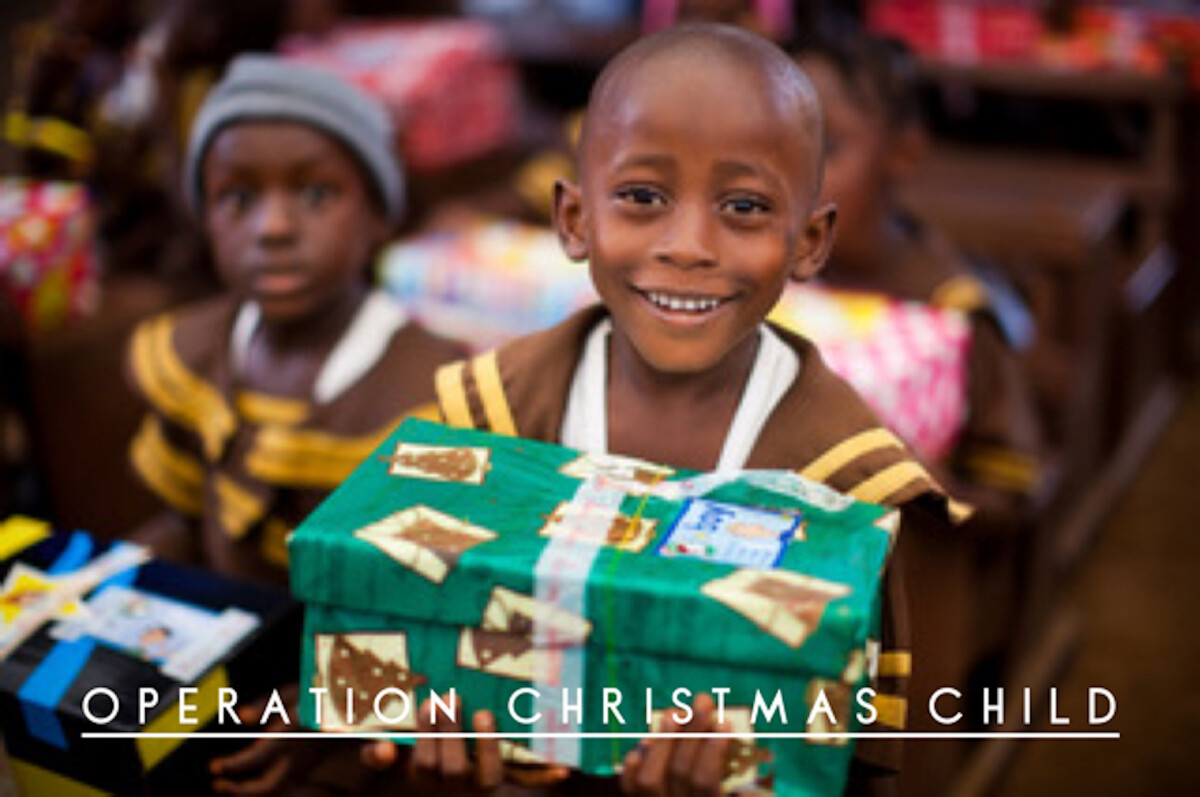 Operation Christmas Child Box Packing Party