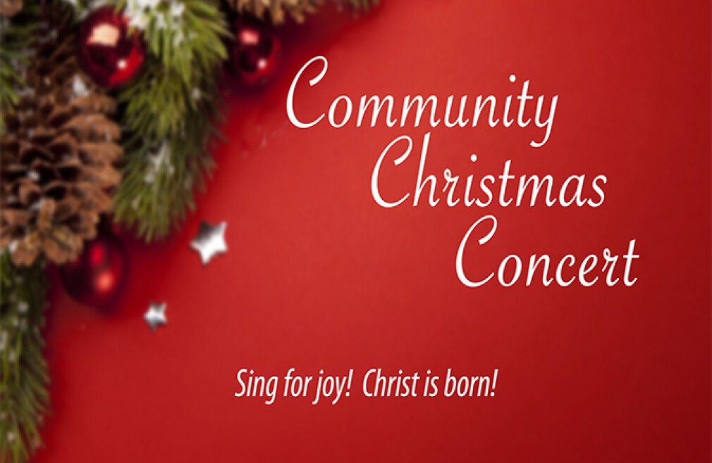 Community Christmas Concert (4:30pm)   