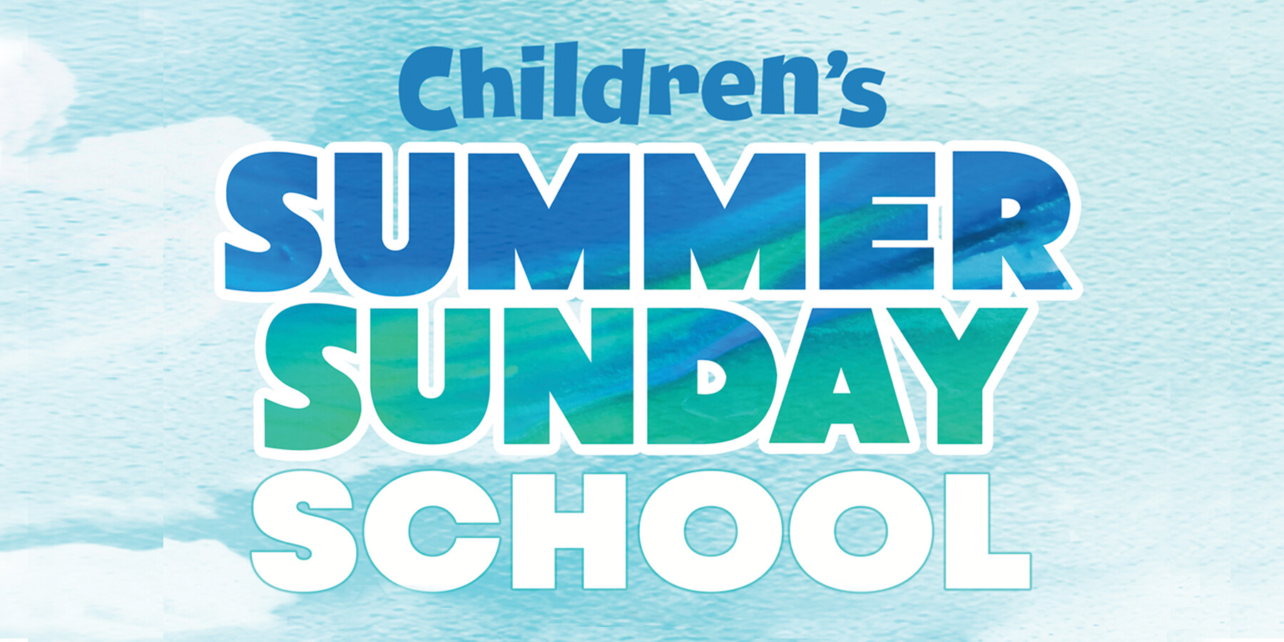 Summer Sunday school