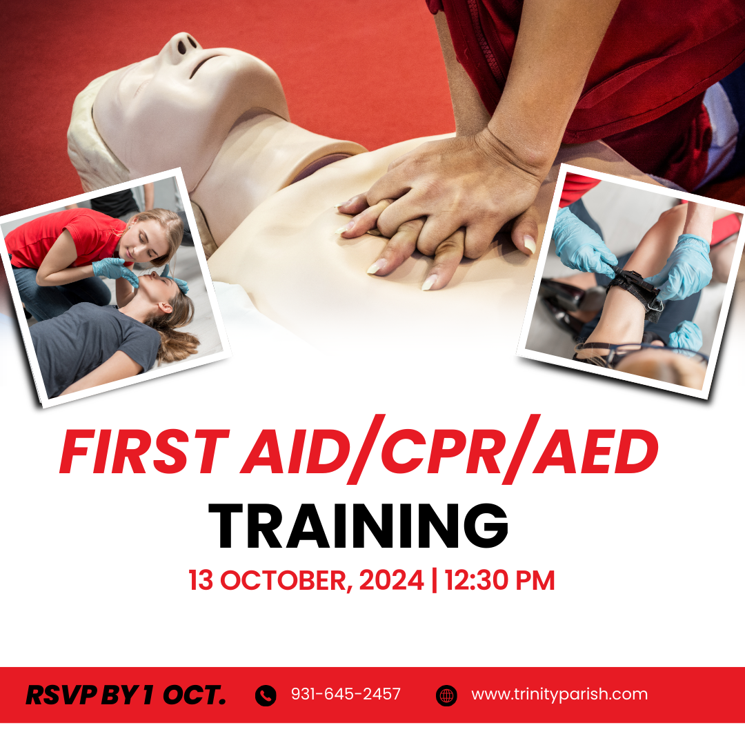 First Aid CPR/AED Training