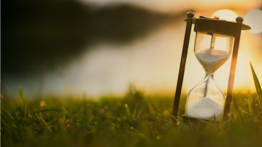 Like Sand Through An Hourglass, So Are Our Lives In His Hands