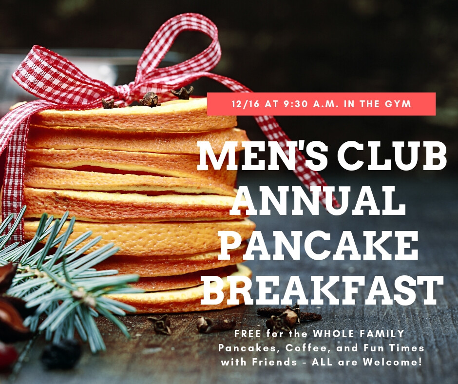 Men's Club Pancake Breakfast 2018