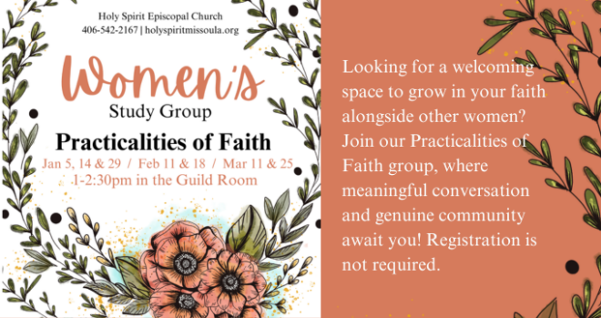 Women's Study Group - Practicalities of Faith