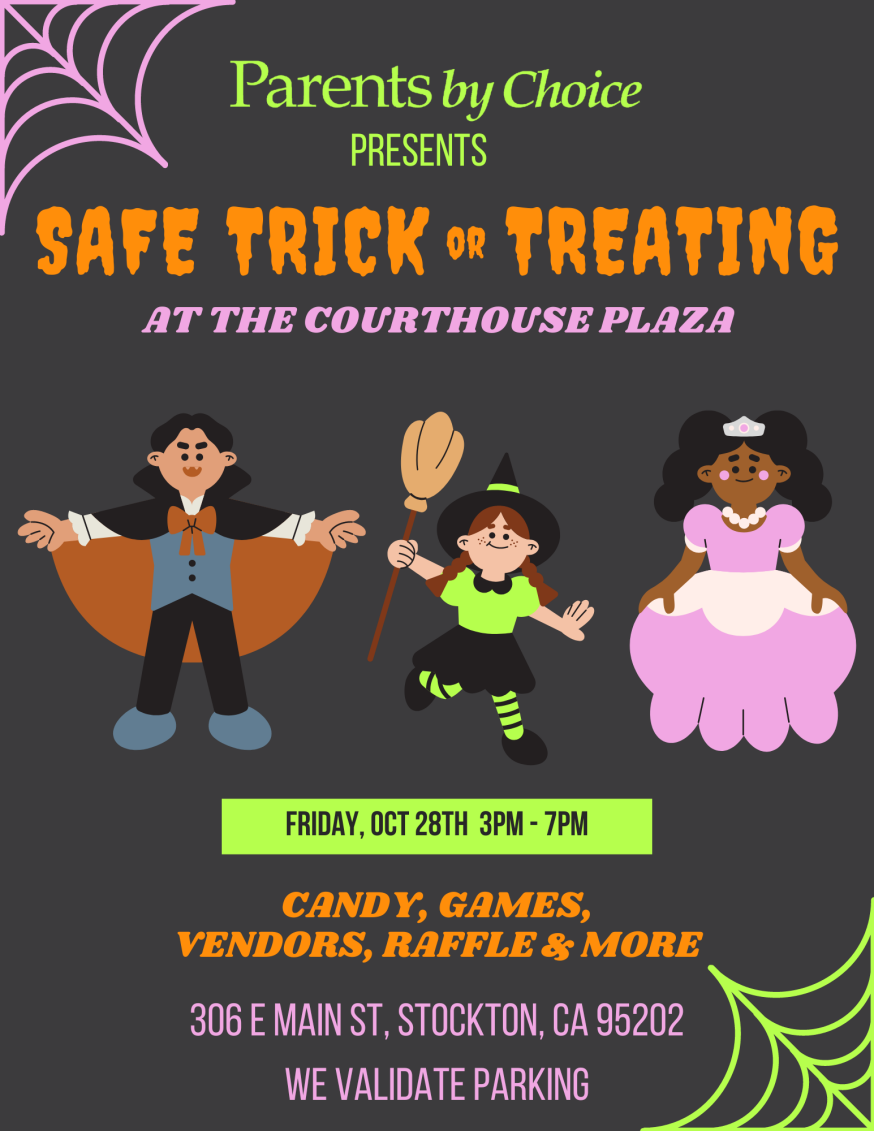 Safe Trick or Treating Parents By Choice