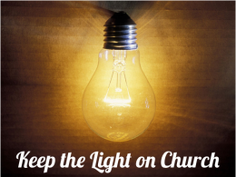 Keep the Light on Church