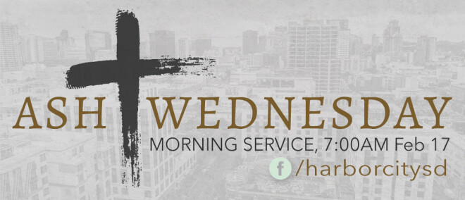 Ash Wednesday MORNING Service