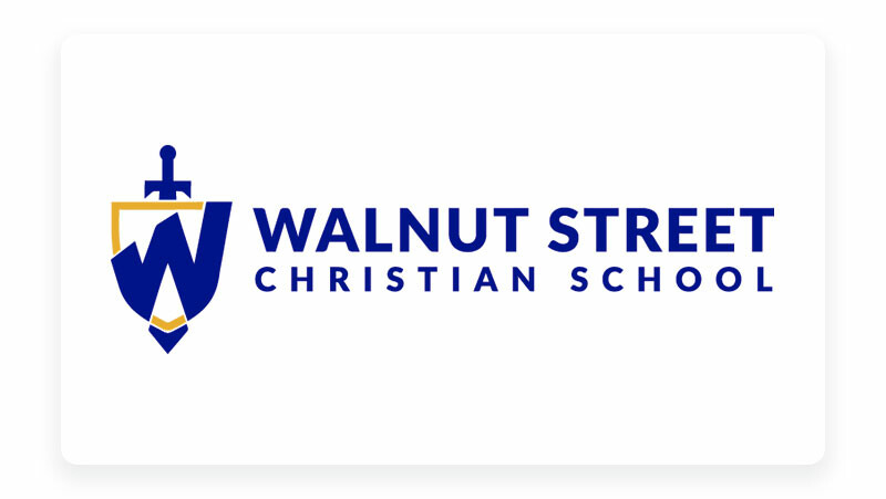 Logo for Walnut Street Christian School