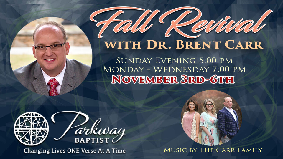 Revival with Dr. Brent Carr