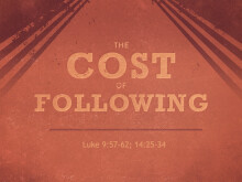 The Cost of Following- Pastor Andrew Strickland