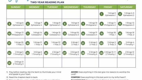 October 2021: All-Church Reading Plan