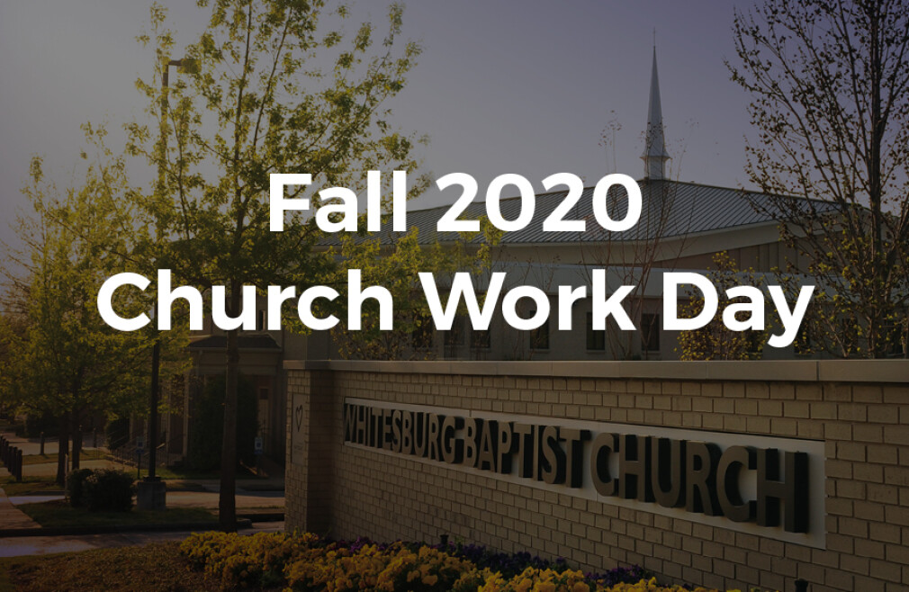 Fall Church Work Day