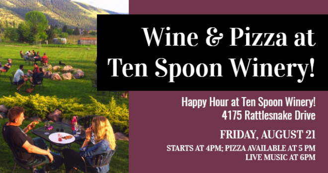 Wine & Pizza at Ten Spoon Winery