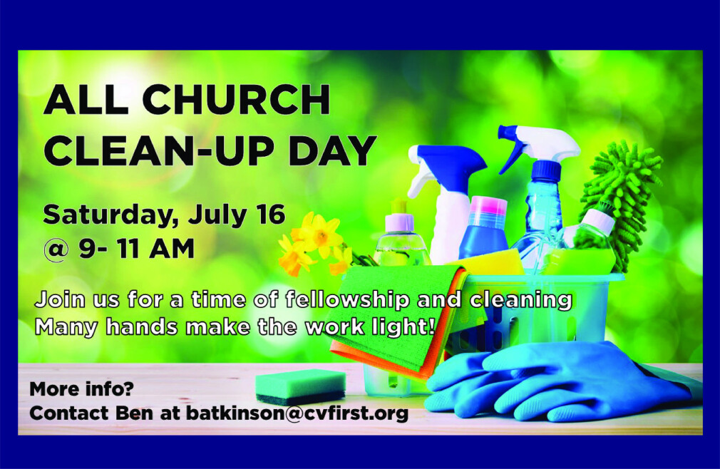 CV First All Church Clean-up Day